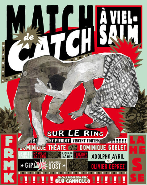 Match de catch à Vielsam - Editions FREMOK